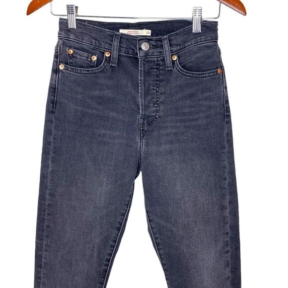 Levi’s Womens Black Wedgie Skinny Jeans - Picture 6 of 14